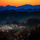 夕暮れの光
