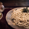 焼き物で食べる蕎麦