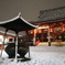 雪の浅草寺