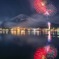 河口湖冬花火