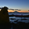 秋谷海岸からの夕景