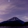 富士山と星空