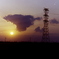 Sunset of country