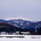 真っ白な白山