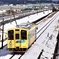雪の中のローカル鉄道