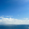 寒風吹く冬の海