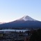 朝焼け富士
