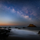 海辺の天の川