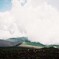 夏の山の雲