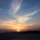 嵐の後の夕暮れ