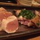 鶏肉のたたき3点盛＠照井浩也