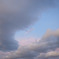 台風の後の雲