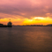 川崎港の夕景