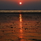 有明海の夕日