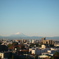 遠目の富士山