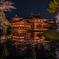 Byodoin Temple in Cherry Blossom Season.