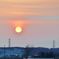 夕日