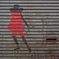 Black hat & Red cape & Black boots