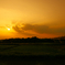 夕日