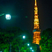 深夜の東京タワー