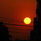 夕日