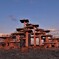 夕陽に映えて