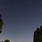 キャンプ場にて 初めての星撮影 流れ星が！ no1
