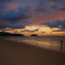 Gold sky