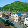 叡山電鉄「ひえい」のある風景