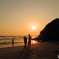 稲佐の浜の夕陽