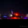 夜間着陸　漆黒の空から