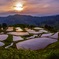 山古志の朝日