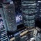 スカイプロムナードからの夜景。