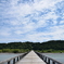 蓬莱橋(橋中程より)