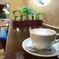 カプチーノでほっとひと息