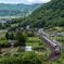 貨物列車のある風景