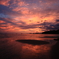 新舞子浜の夕照