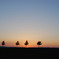 メルヘンの丘の夕日