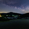 深夜の棚田風景