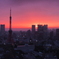 黄昏の東京