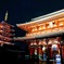 雨の浅草寺