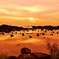 静寂の夕景