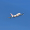 大空に向かって