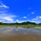 青い空