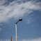 ただ街灯と空