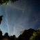 星空の下