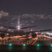 夜の滑走路