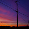 鮮やか夕暮れ