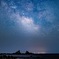 真鶴海岸 天の川