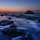 海辺の夜明け